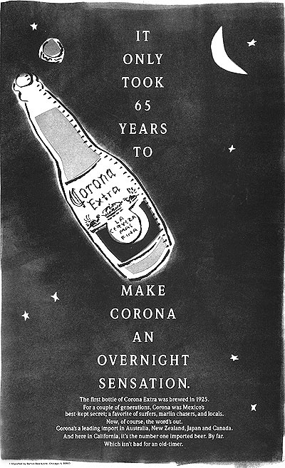 Corona Beer ad